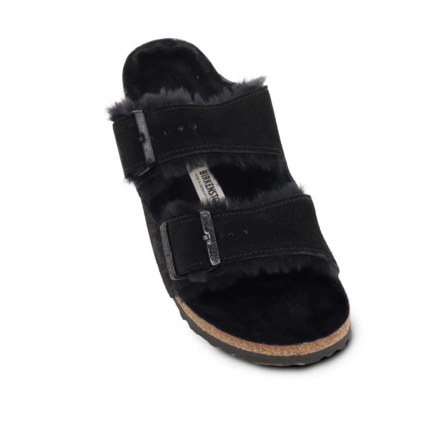 Birkenstock Arizona Shearling Nero